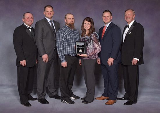 Kimmons Roofing and Ventilation Company Award